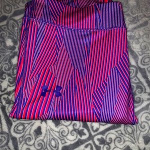 Pink and Purple Under Armour Leggings